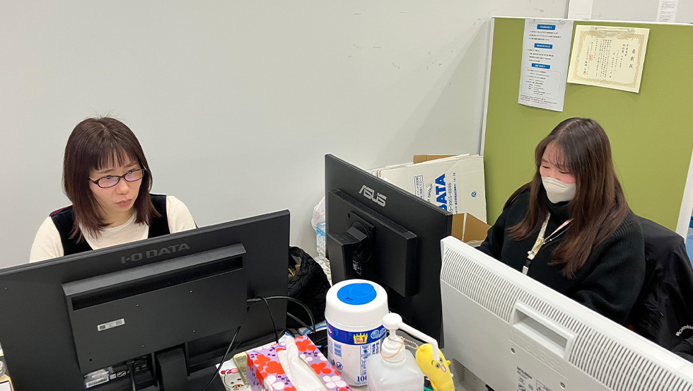 配信準備 写真1